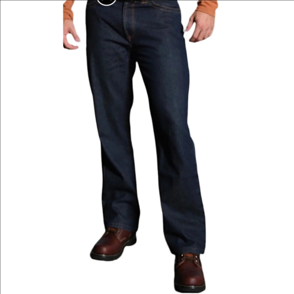 Rasco FR Flame Resistant Classic Fit Jeans Men's size 36x34 Dark Blue Denim NWT